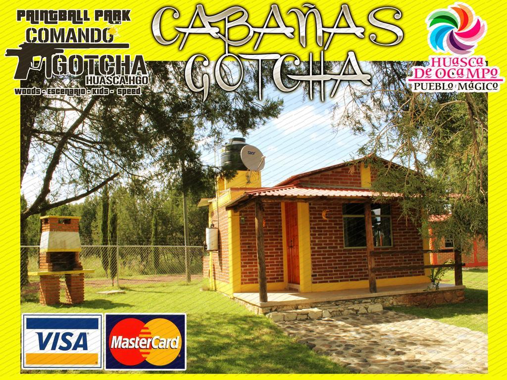 Hotel Cabanas Gotcha Huasca Huasca de Ocampo Exterior foto